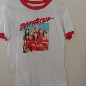 Women's top Baywatch retro